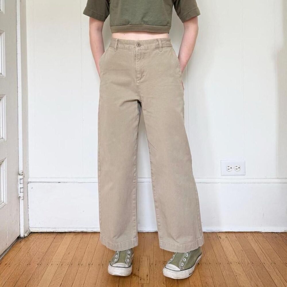 Unbranded Women's Tan and Khaki Trousers